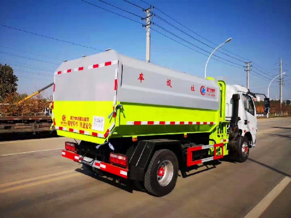 程力威牌CLW5090ZZZ6型自裝卸式垃圾車(chē)